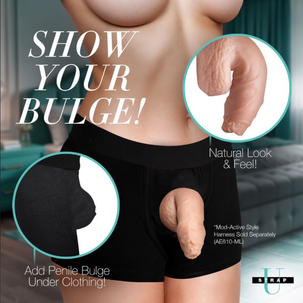 STRAP U 5.1IN UNCUT SILICONE PACKER LIGHT - XRAH579LIG