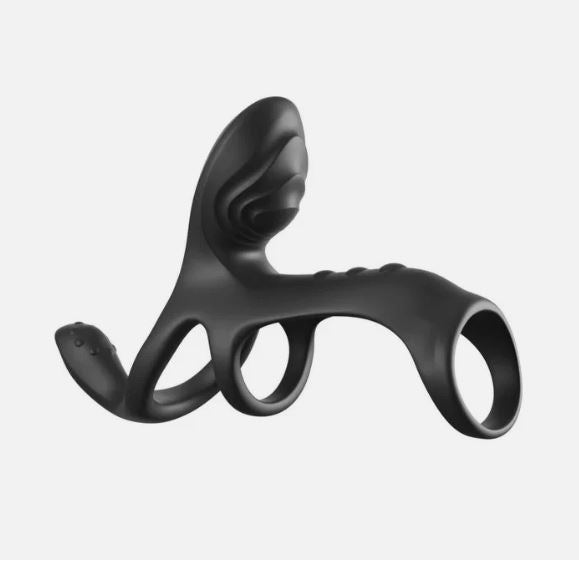 FANTASY C-RINGZ ULTIMATE COUPLES CAGE MAX BLACK - PD596823