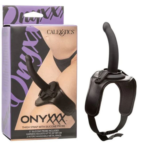 ONYXXX THIGH STRAP W/SILICONE PROBE - SE149700