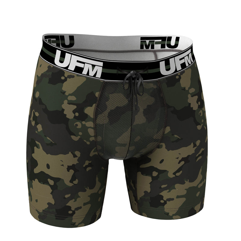 UFM Boxer Brief 6" - Polyester MAX Support - bb_p_6_3_blk_30E