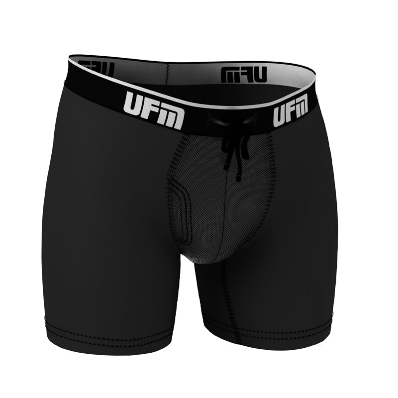 UFM Boxer Brief 6" - Bamboo Viscose REG Support - bb_v_6_5_blk_26E