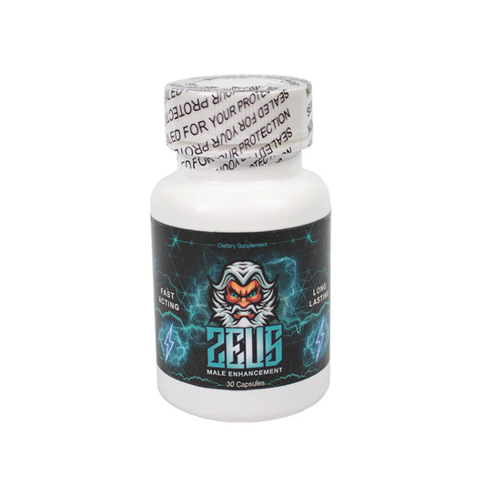 Zeus Plus Male Supplement Pill Bottle