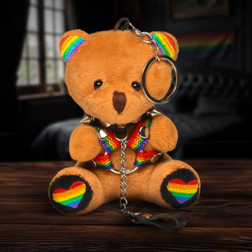 MASTER SERIES PRIDE BEAR KEYCHAIN - XRAH614