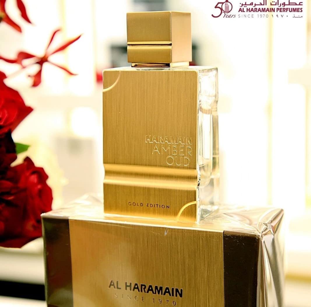 AL HARAMAIN AMBER OUD GOLD 2OZ, MEN'S PERFUME, EDP