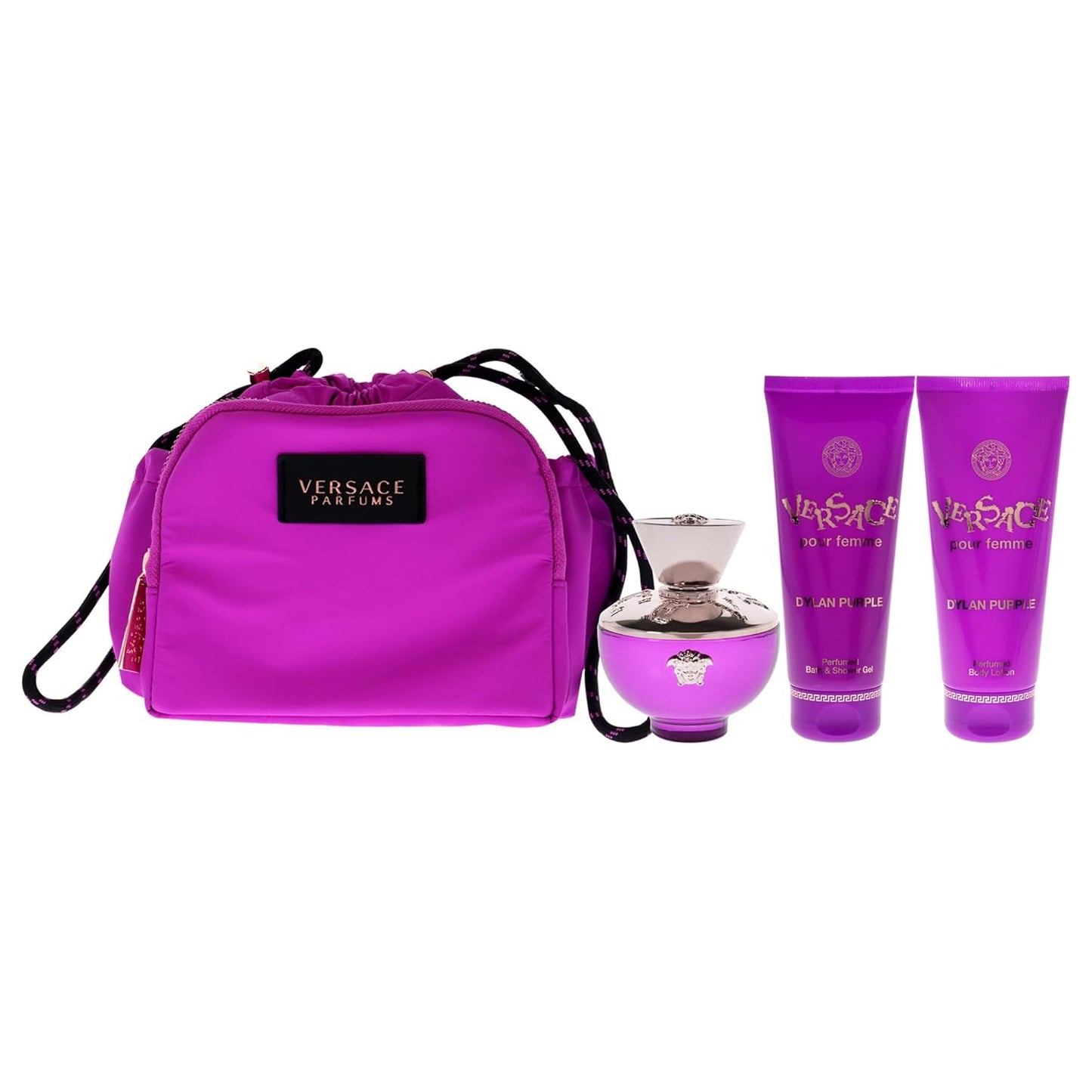 DYLAN PURPLE 4PC SET, WOMEN'S GIFT SET, EDP