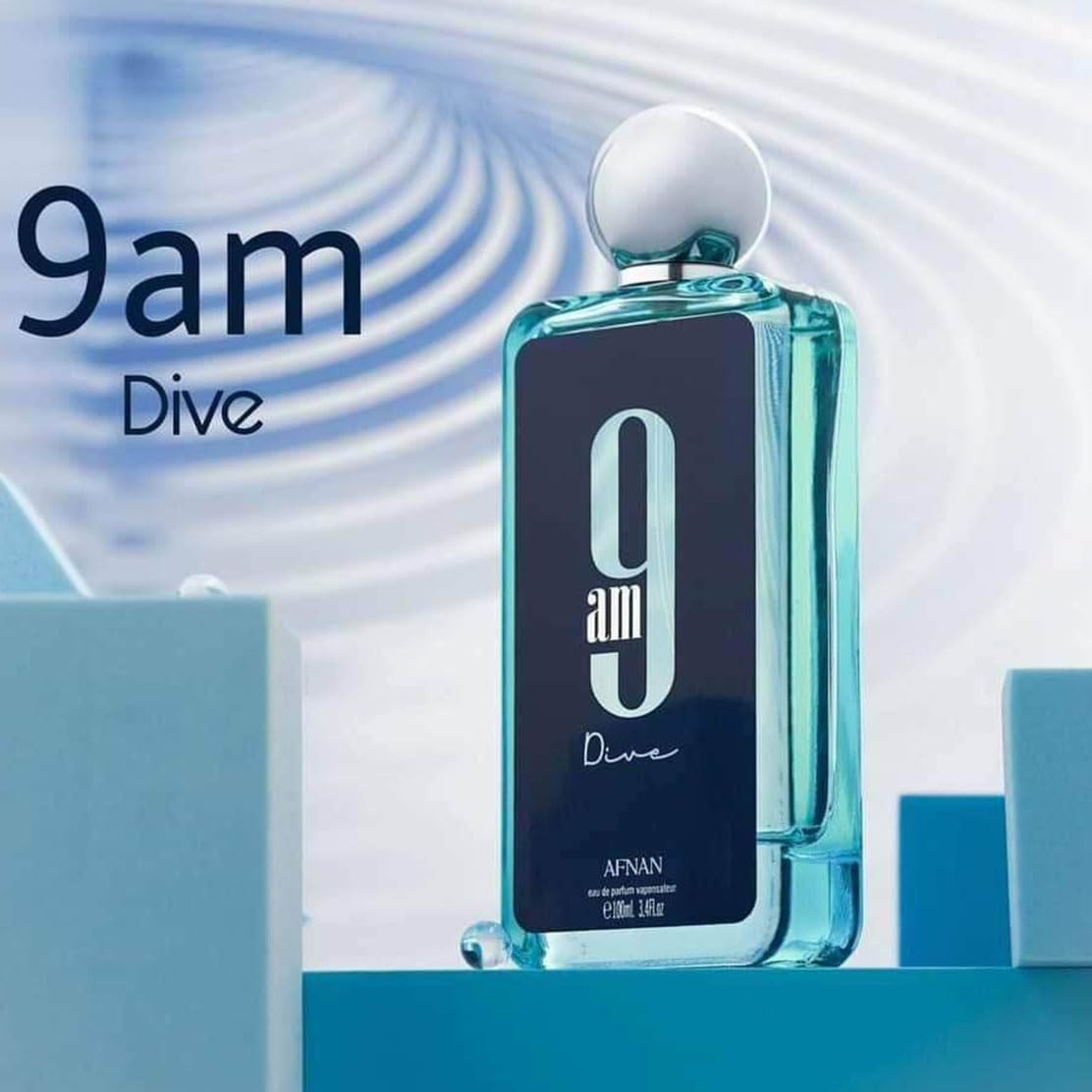 AFNAN 9AM DIVE 3.4OZ, UNISEX, EDP