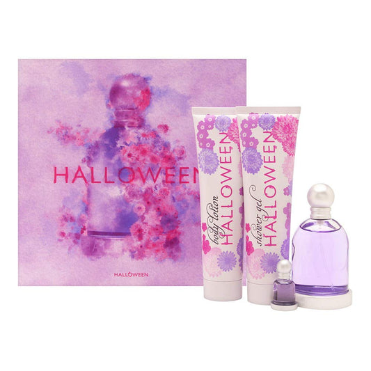 HALLOWEEN 4PC SET, WOMEN'S GIFT SET, EDT