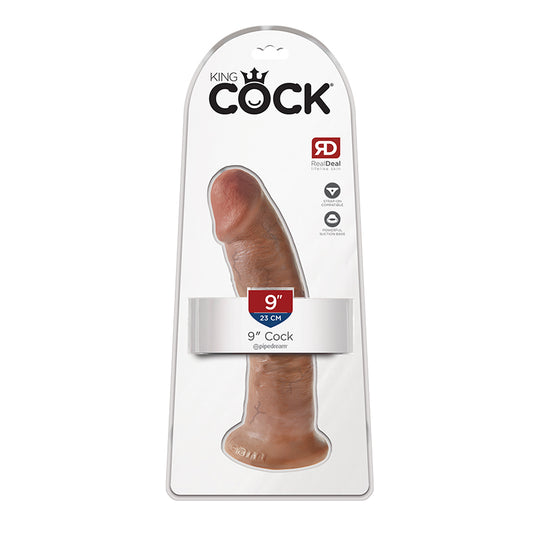 Pipedream King Cock 9 in. Cock Realistic Dildo With Suction Cup