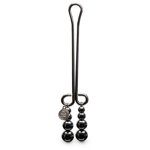 FIFTY SHADES DARKER JUST SENSATION BEADED CLITORAL CLAMP - FS63953