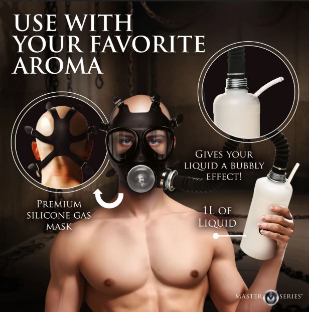 MASTER SERIES OVERLOAD STROKER GAS MASK KIT - XRAH641
