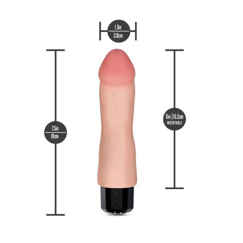 DR. SKIN DR. AVERY 7.5IN REALISTIC VIBRATING - BN64923