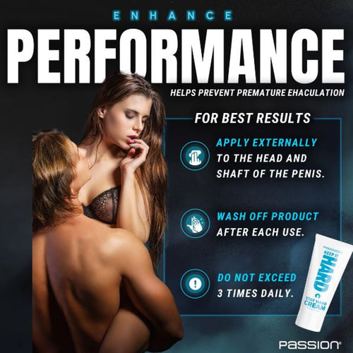 PASSION KEEP IT HARD STAY HARD CREAM 1.5 OZ - XRAH652