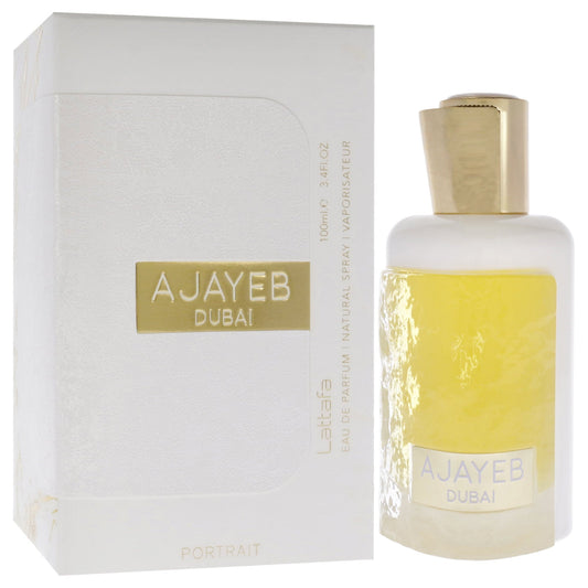 LATTAFA AJAYEB DUBAI PORTRAIT 3.4OZ, UNISEX PERFUME, EDP