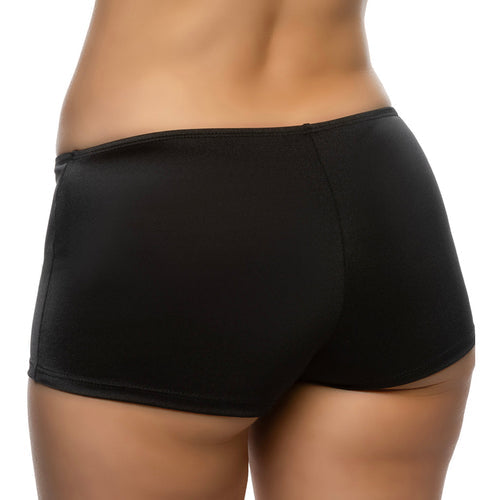 6630 - 1pc Low Rise Botty Spandex Shorts