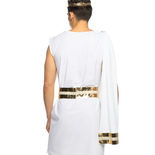 6636 - 2pc Gilded Greek God