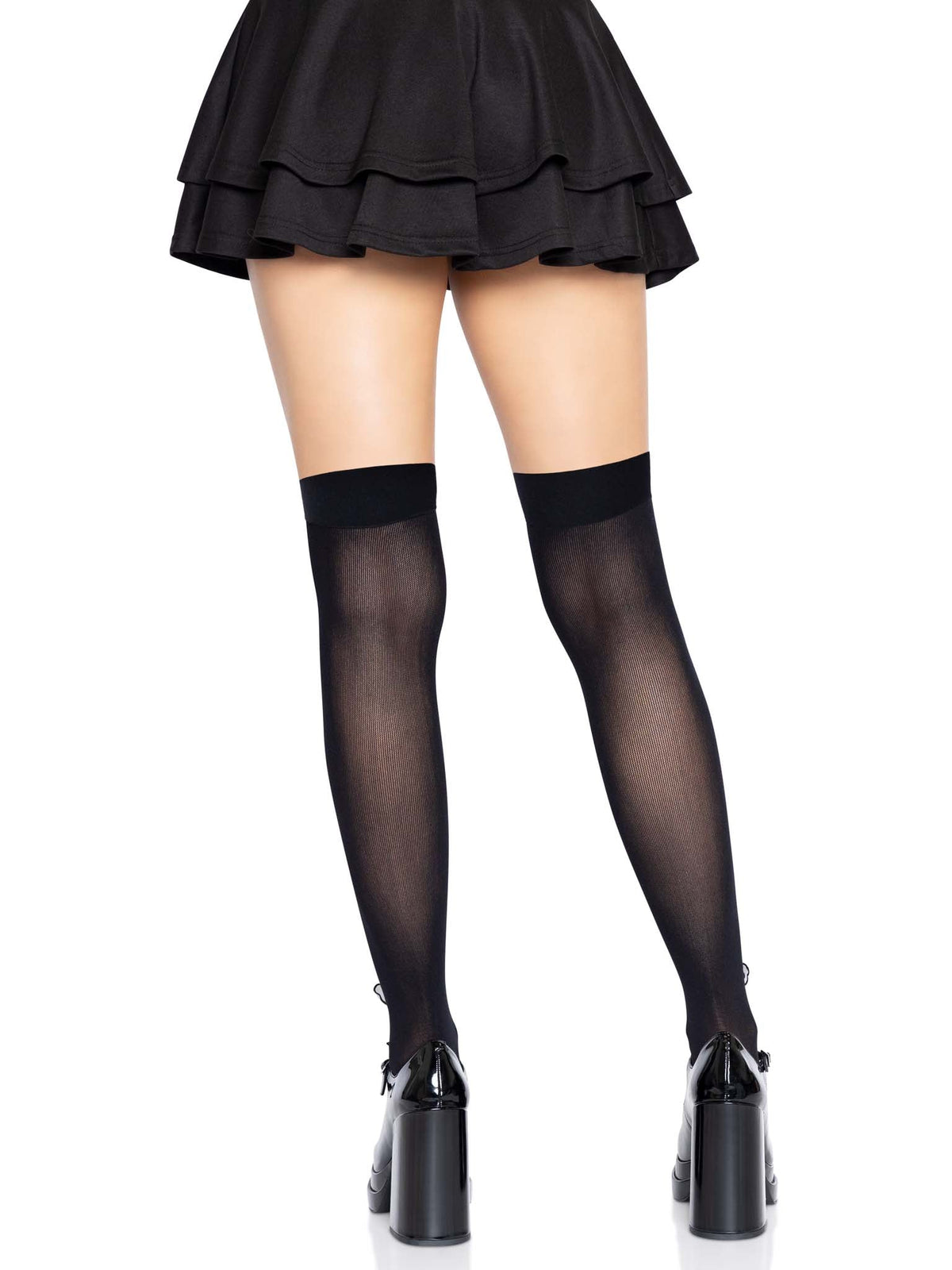 Butterfly Cut Out Thigh Highs - 6641      00122