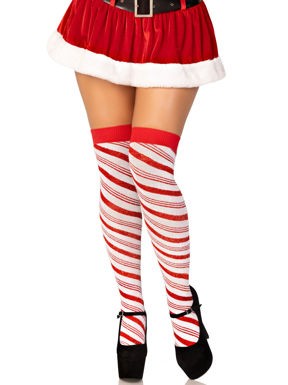 Peppermint Striped Socks - 6647      06222