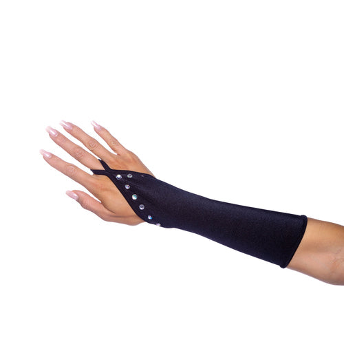 6679 - Bedazzled Gloves with Rhinestones