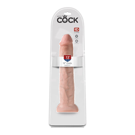 Pipedream King Cock 13 in. Cock Realistic Dildo With Suction Cup