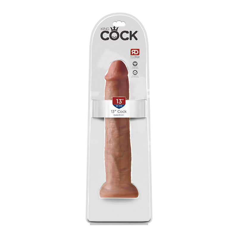 Pipedream King Cock 13 in. Cock Realistic Dildo With Suction Cup