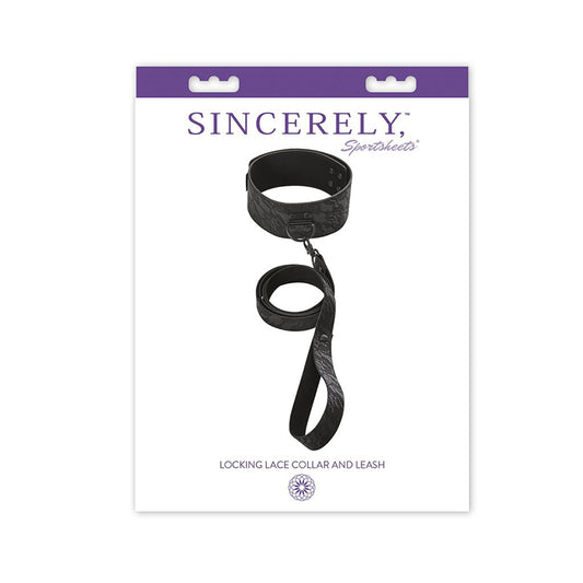 Sincerely, Sportsheets Lace Collar & Leash