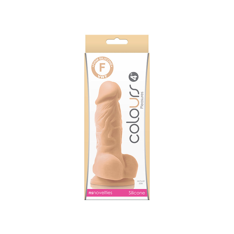 Colours Pleasures 4 in. Dildo Beige