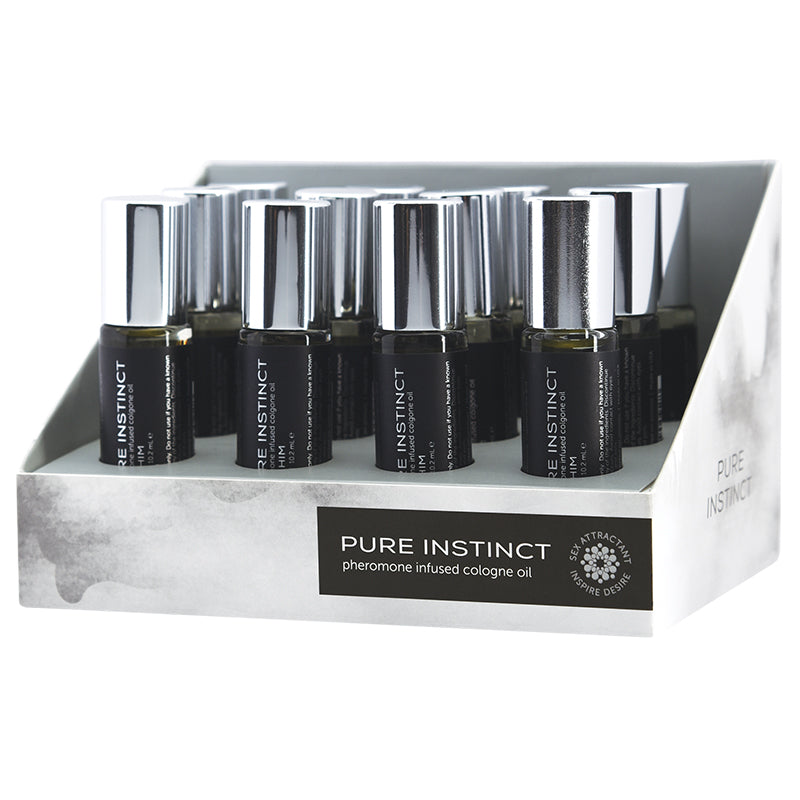 Pure Instinct Pheromone Cologne Oil For Him Roll On 0.34oz