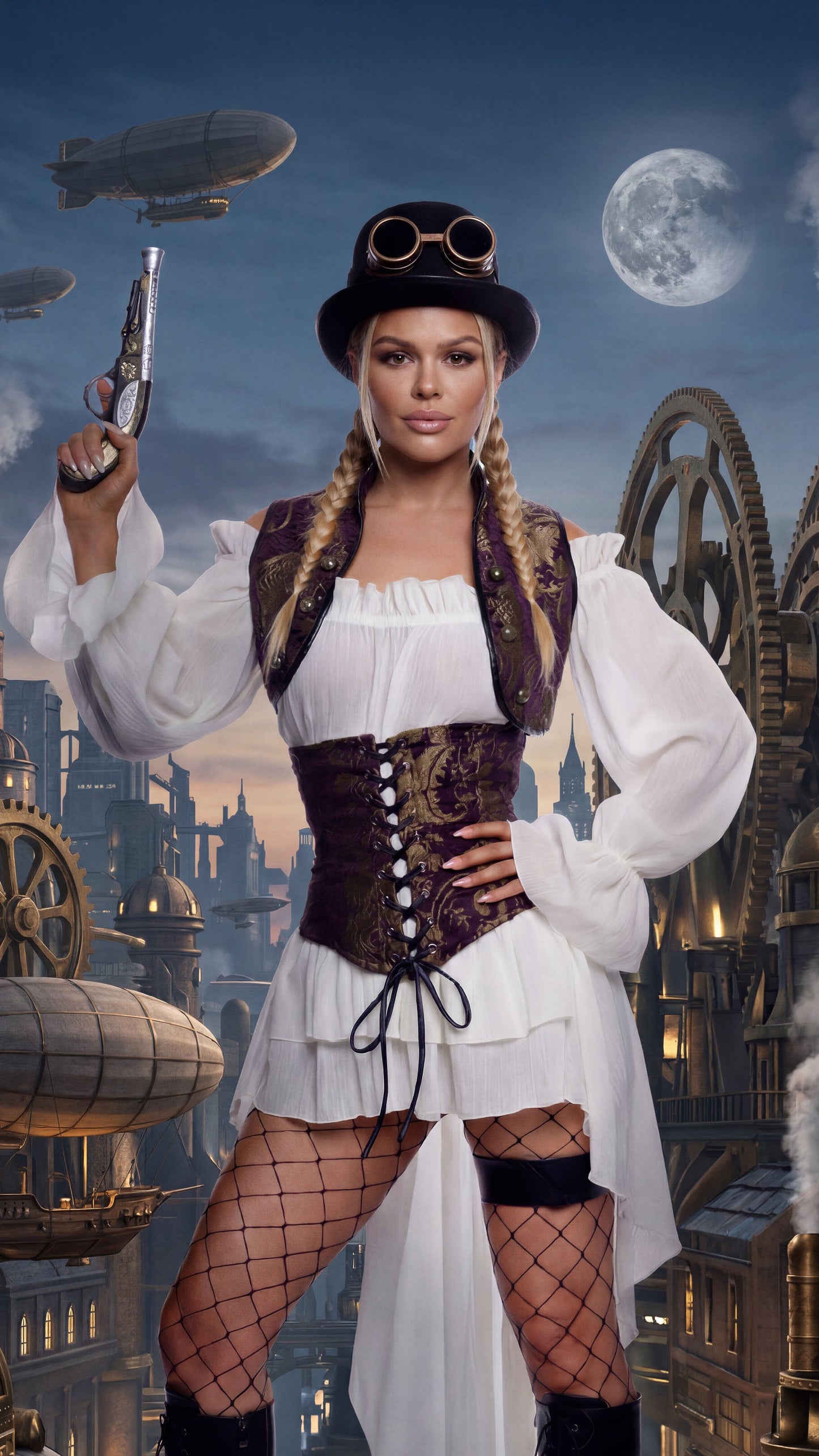 6839 - SULTRY STEAMPUNK BABE