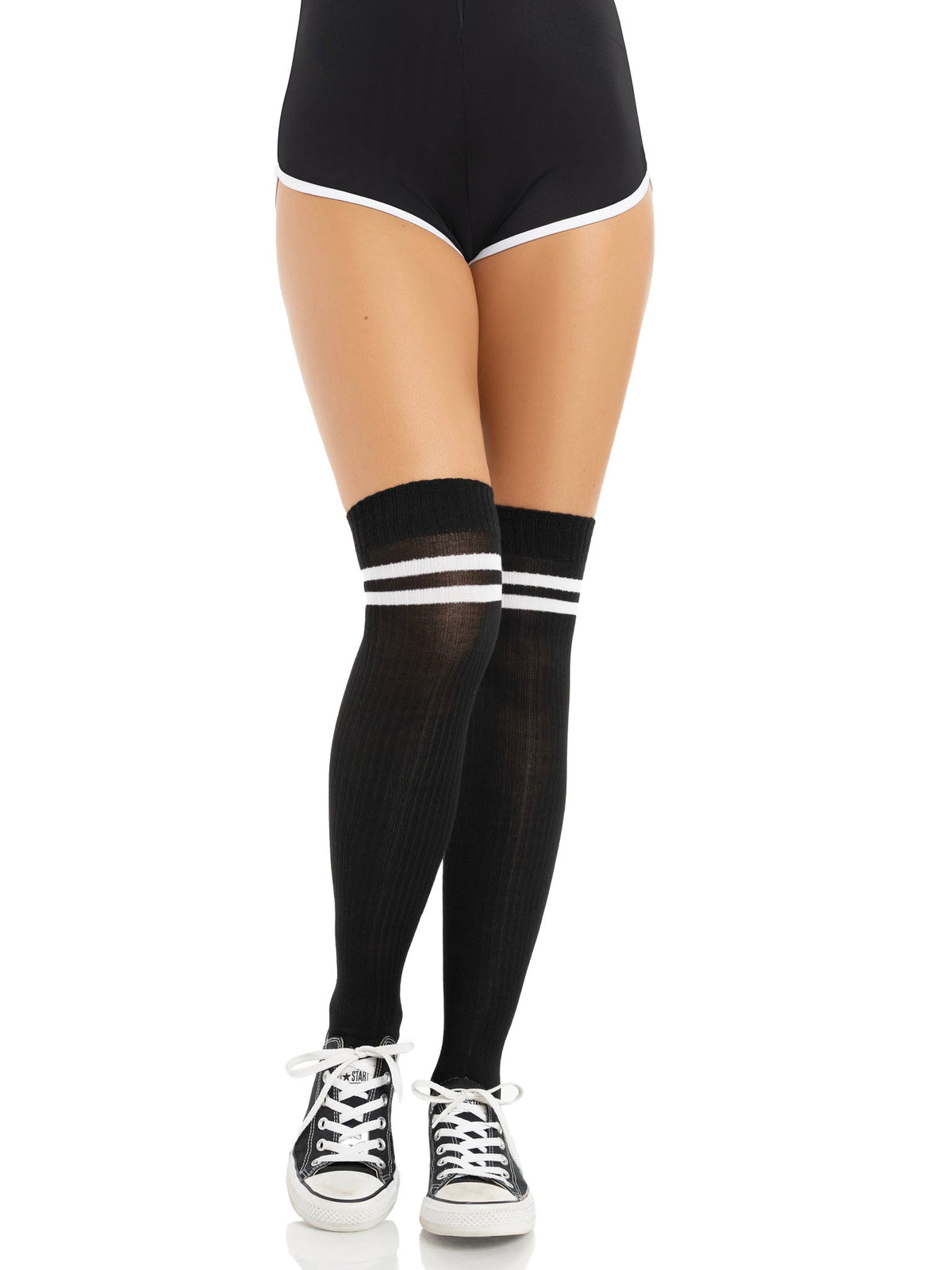 Dina Athletic Thigh High Stockings - 6919      00722