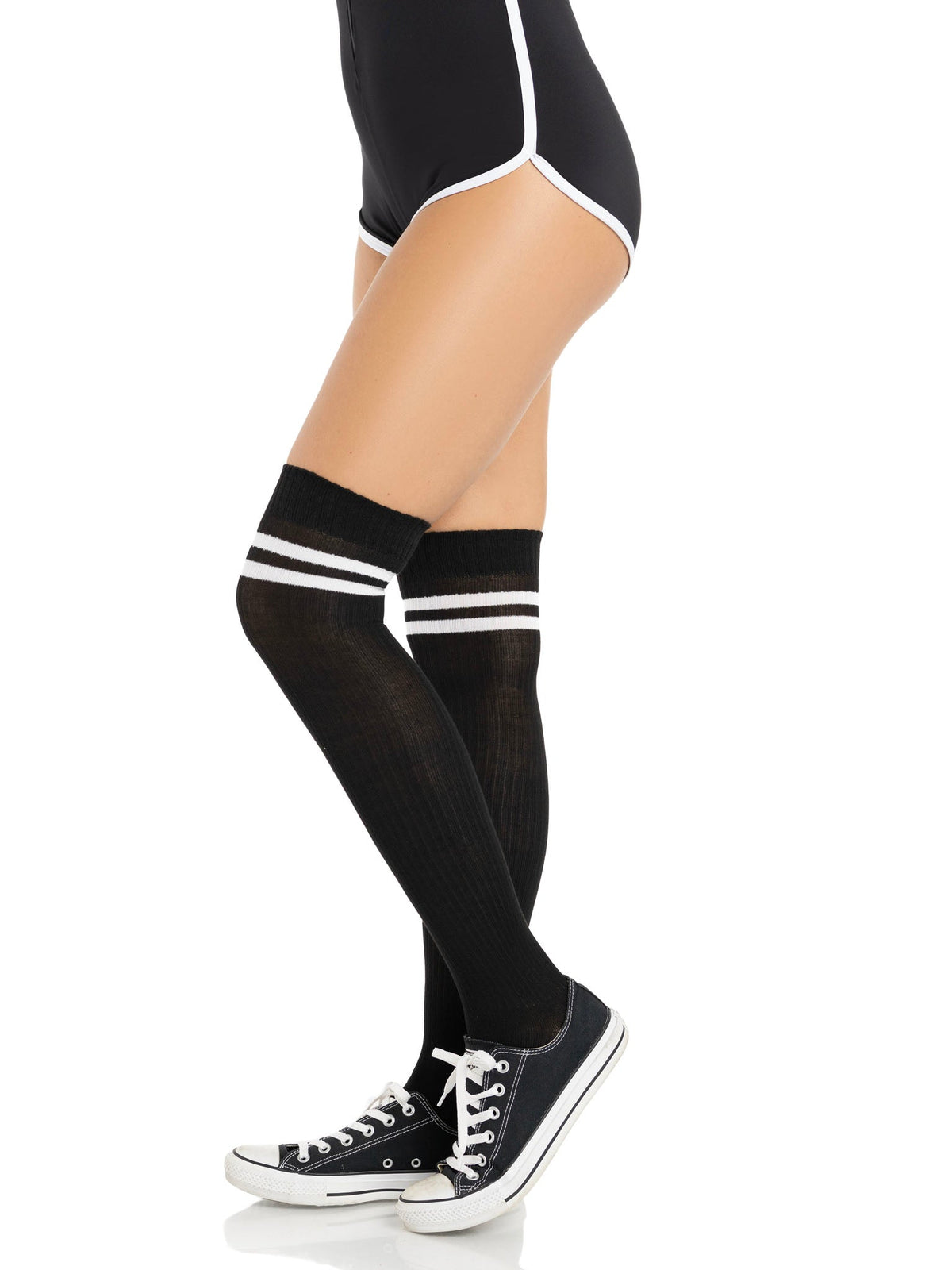 Dina Athletic Thigh High Stockings - 6919      00722