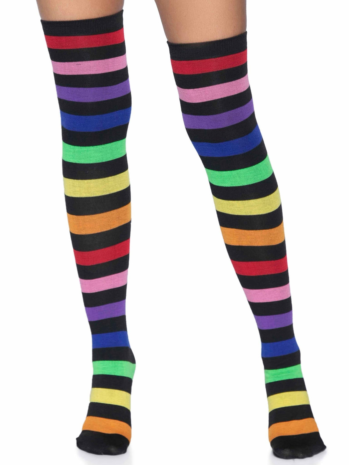 Aurora Rainbow Thigh High Socks - 6927      10122