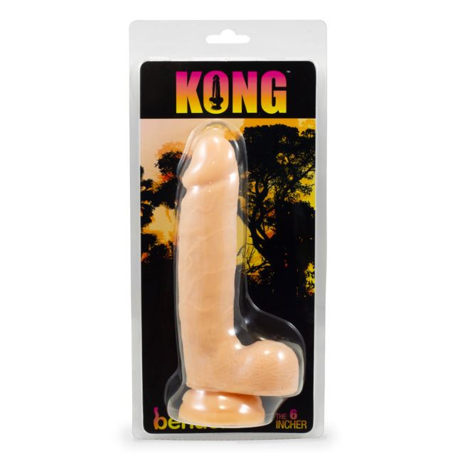 KONG BENDERZ DUAL DENSITY DONG 6IN FLESH - FRKON015792