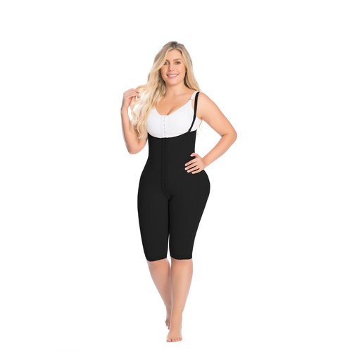 Ultra Butt Lift Body Garment-HipHugger 2 Level Hook. Strapless girdle shapes and lifts the