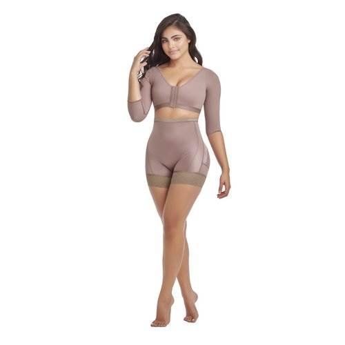 Surgical Bra-Sleeves Hooks And Double Frontal Fabric Lining. Post-surgical bra. Made with