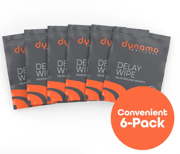 SCREAMING O DYNAMO WELLNESS DELAY WIPE 6 PACK - SCRDWDW046