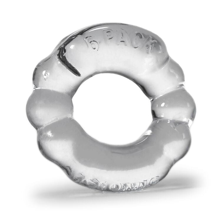 THE SIX PACK COCKRING CLEAR (NET) - OXAJ1005CLR