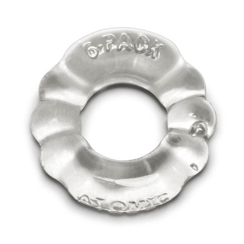 THE SIX PACK COCKRING CLEAR (NET) - OXAJ1005CLR