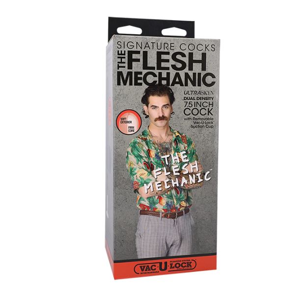 SIGNATURE COCKS FLESH MECHANIC 7.5 INCH ULTRASKYN COCK