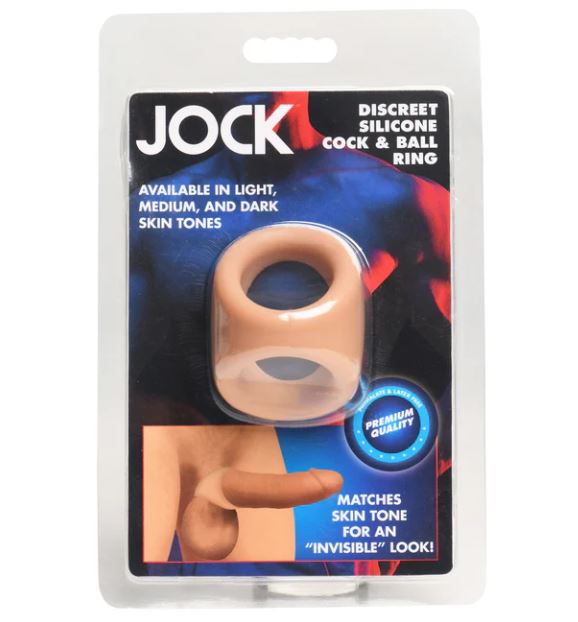 JOCK SILICONE COCK & BLL RING MEDIUM - CN09097012