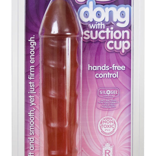 JELLY DONG W/SUCTION CUP RUBY