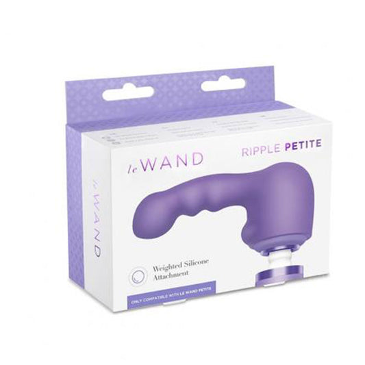 Le Wand Petite Ripple Weighted Silicone Attachment - Pinkfoxxx