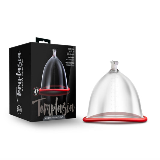 Blush Temptasia Breast Pump Cup Clear