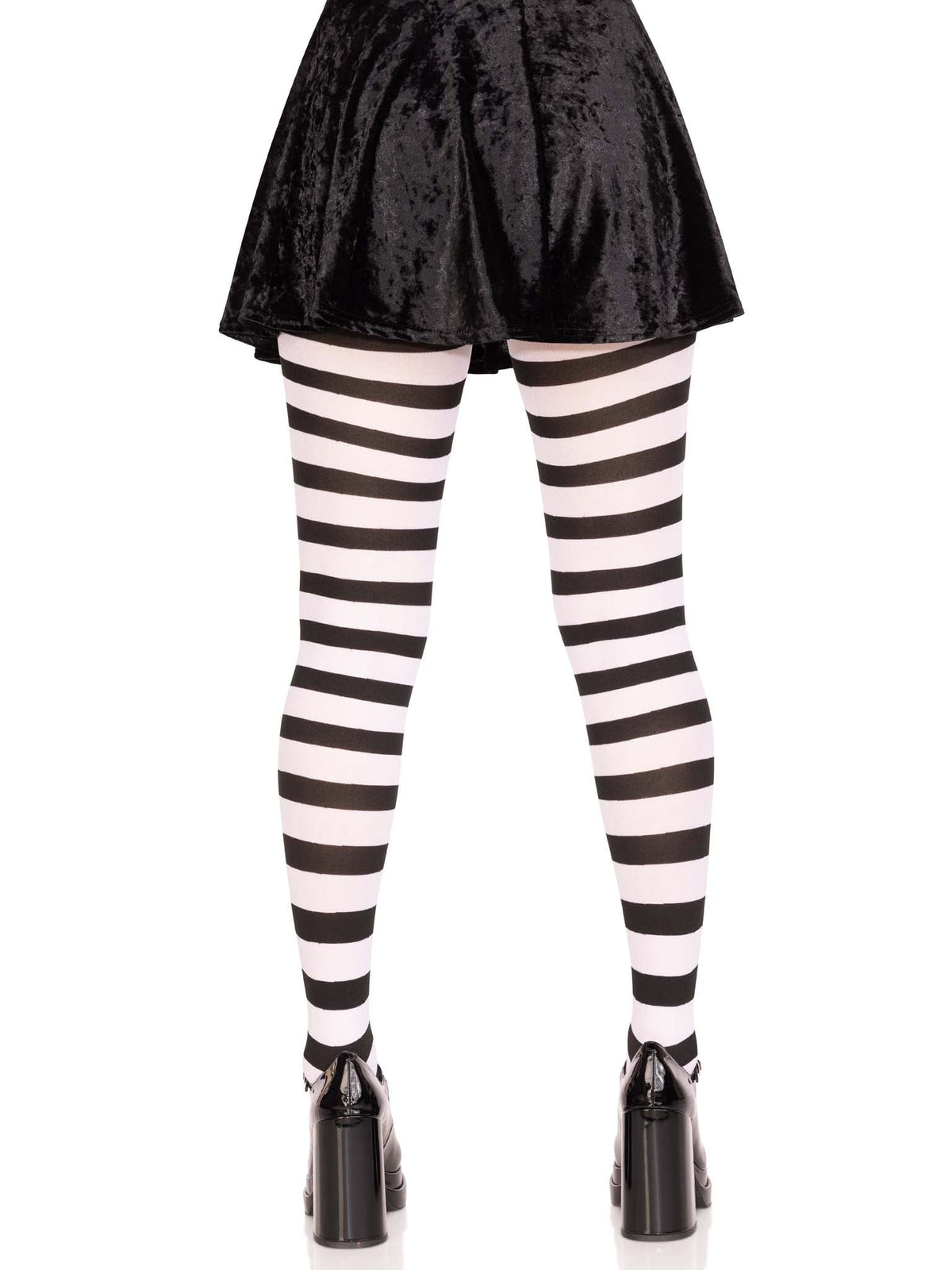 Darby Striped Opaque Tights - 7110      00722
