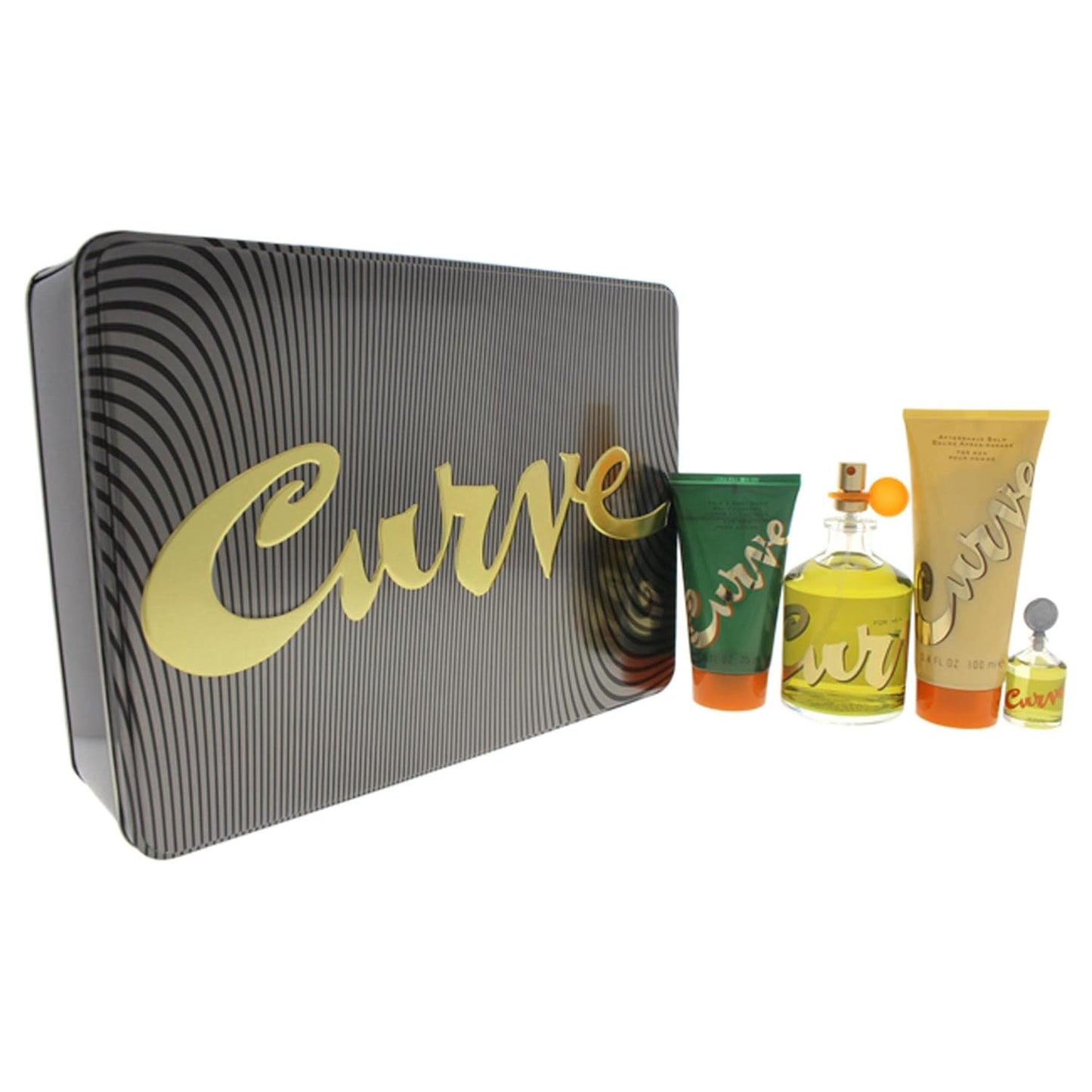 CURVE SET MEN 4PC SET, MEN'S GIFT SET