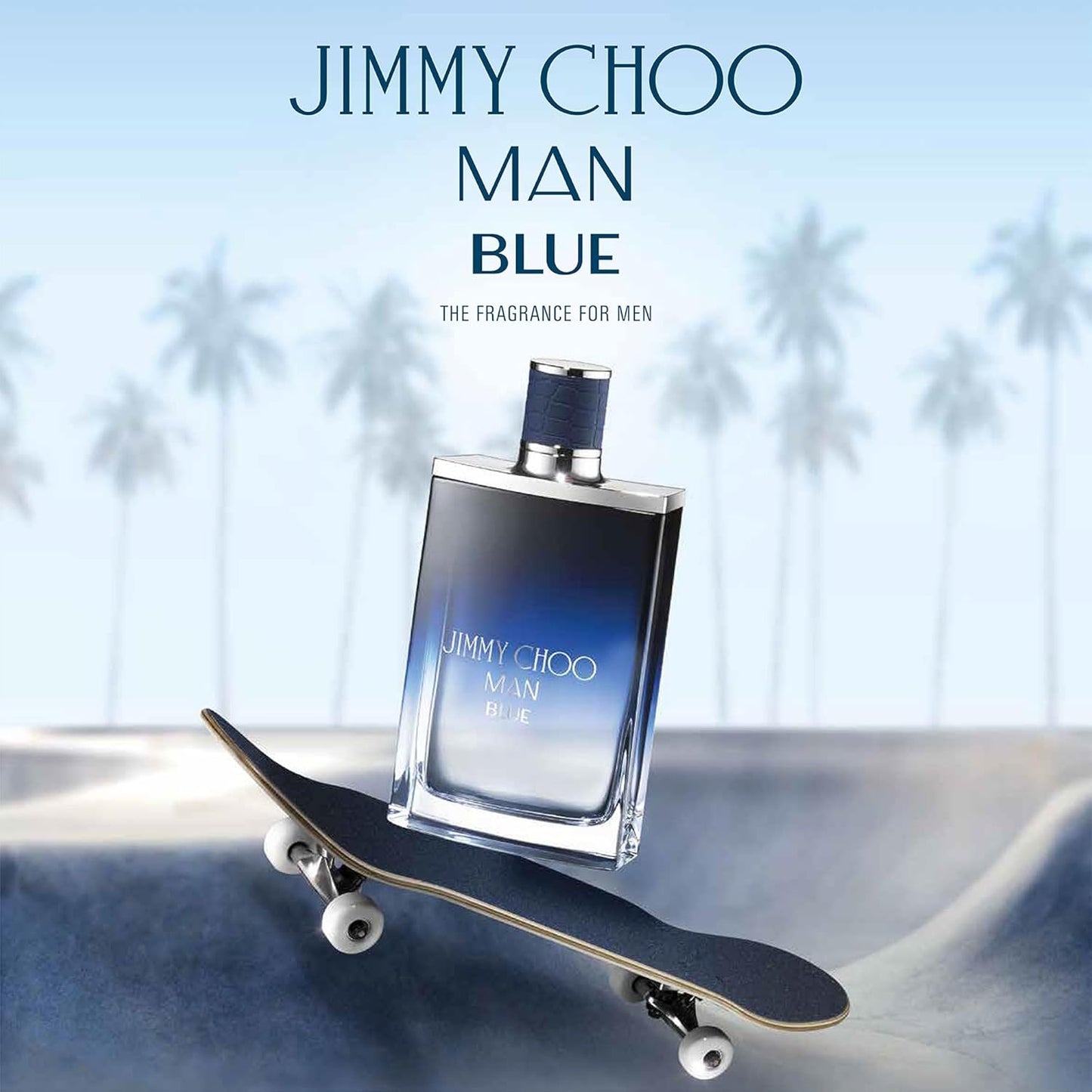 JIMMY CHOO BLUE 3.3OZ, MEN'S PERFUME, EDT