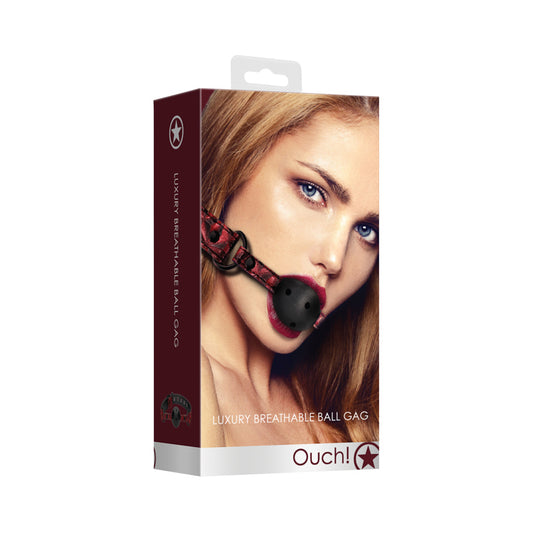 Ouch! Luxury Adjustable Breathable Ball Gag