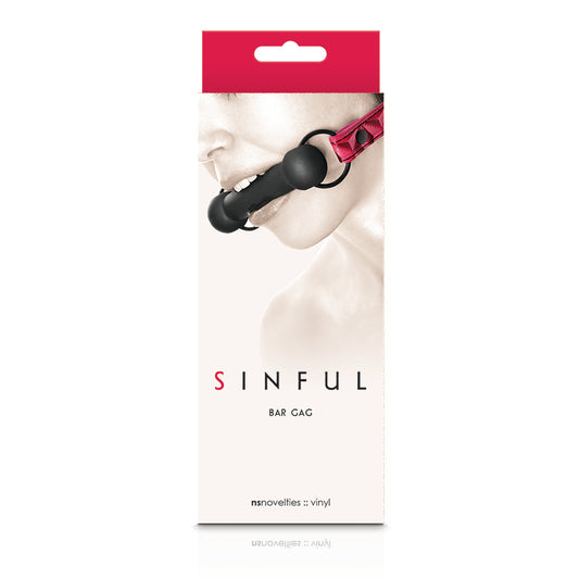 Sinful Silicone Bar Gag