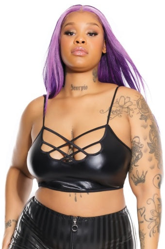 7236x - Diva Wetlook Bralette