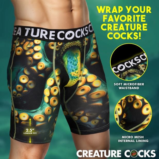 CREATURE COCKS UNDERWEAR MONSTROPUS X-LARGE - XRAH728XL