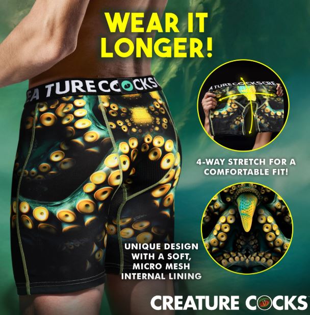 CREATURE COCKS UNDERWEAR MONSTROPUS LARGE - XRAH728L